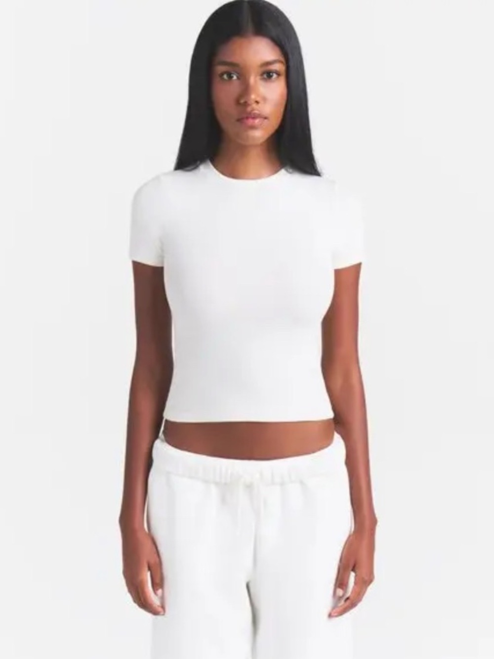 SKIMS Cotton Rib T-Shirt L
